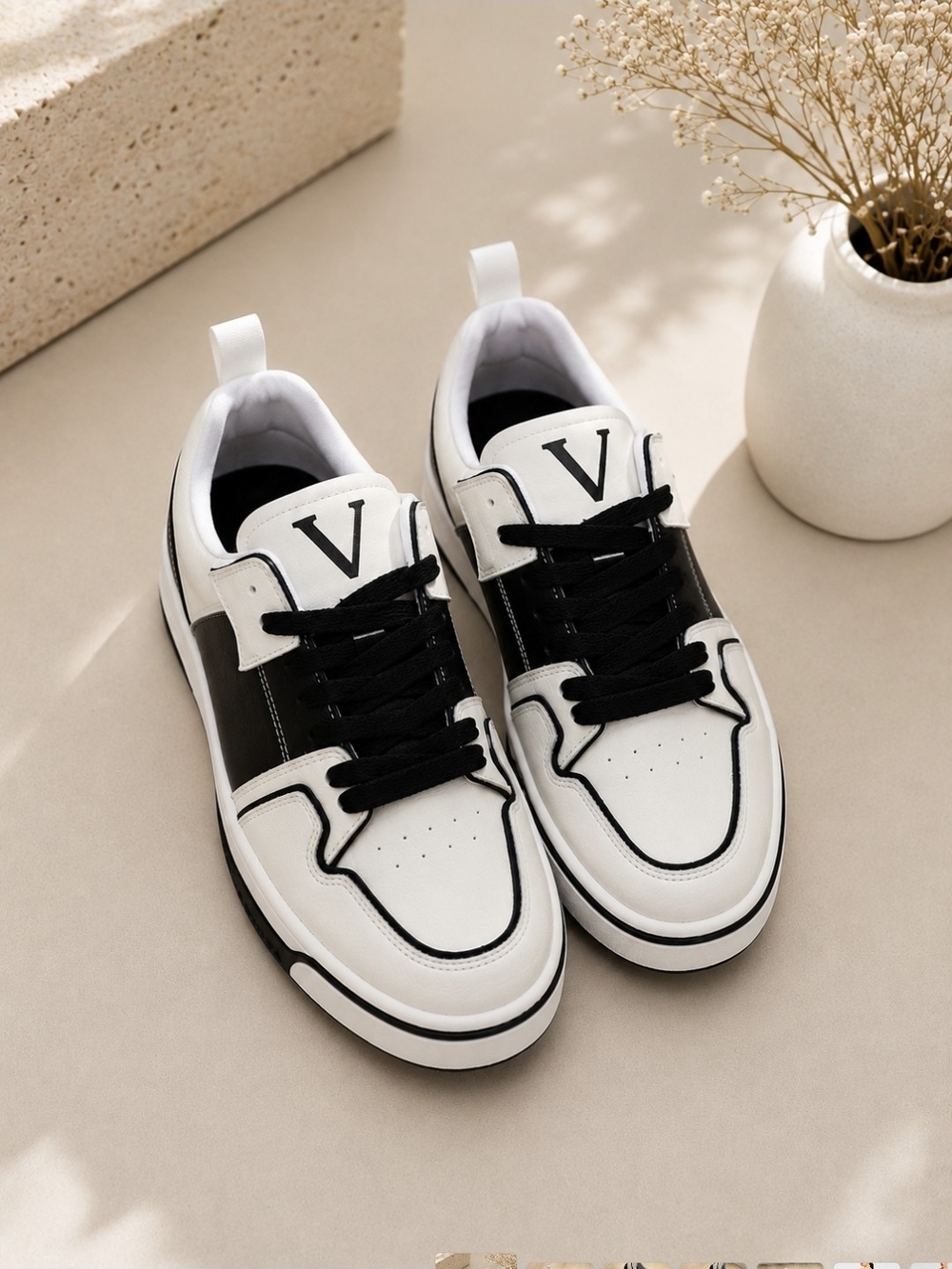 Premium Leather Sneakers – Genuine Leather